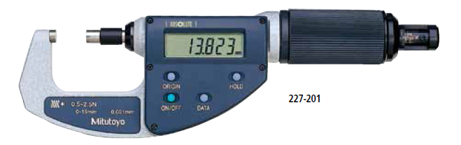 數(shù)顯千分尺 227系列-測(cè)力可變式數(shù)顯千分尺CLM